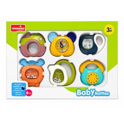 Baby Rattle 6 Pcs